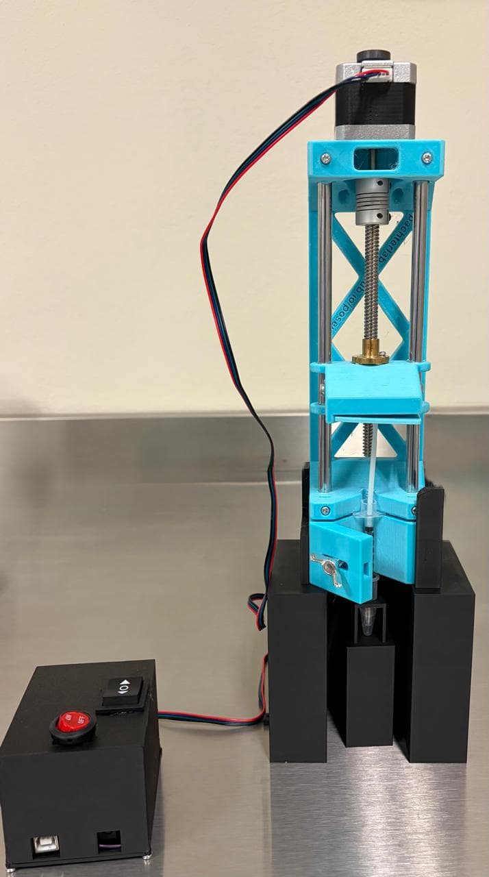 Custom 3D-printed MegaRuptor instrument